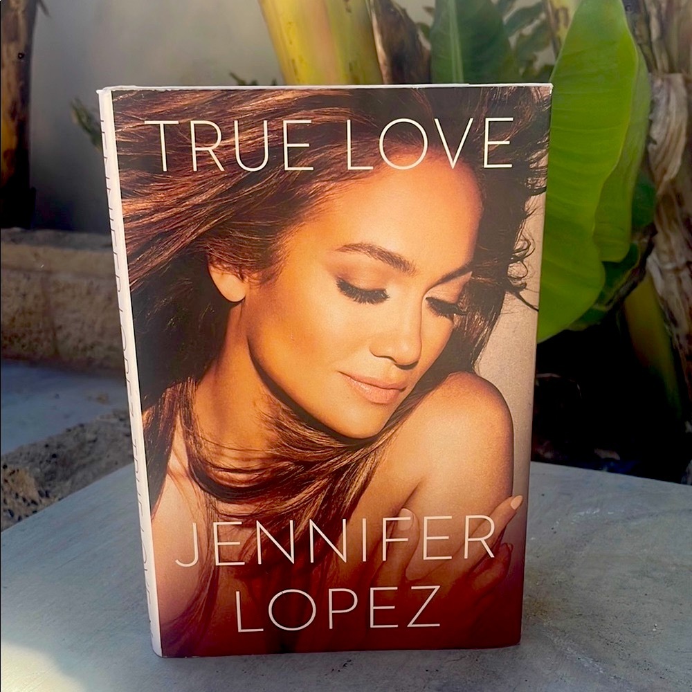 Jennifer Lopez True Love Hard Cover Book